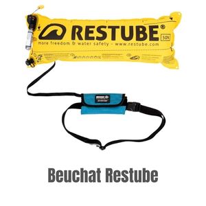 Bouée de sécurité et de secours Beuchat Restube pour le snorkeling